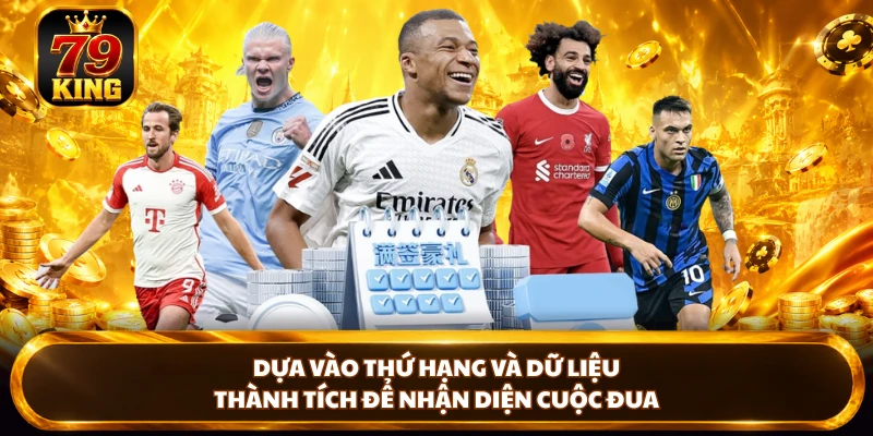 Dựa vào thứ hạng và dữ liệu thành tích để nhận diện cuộc đua
